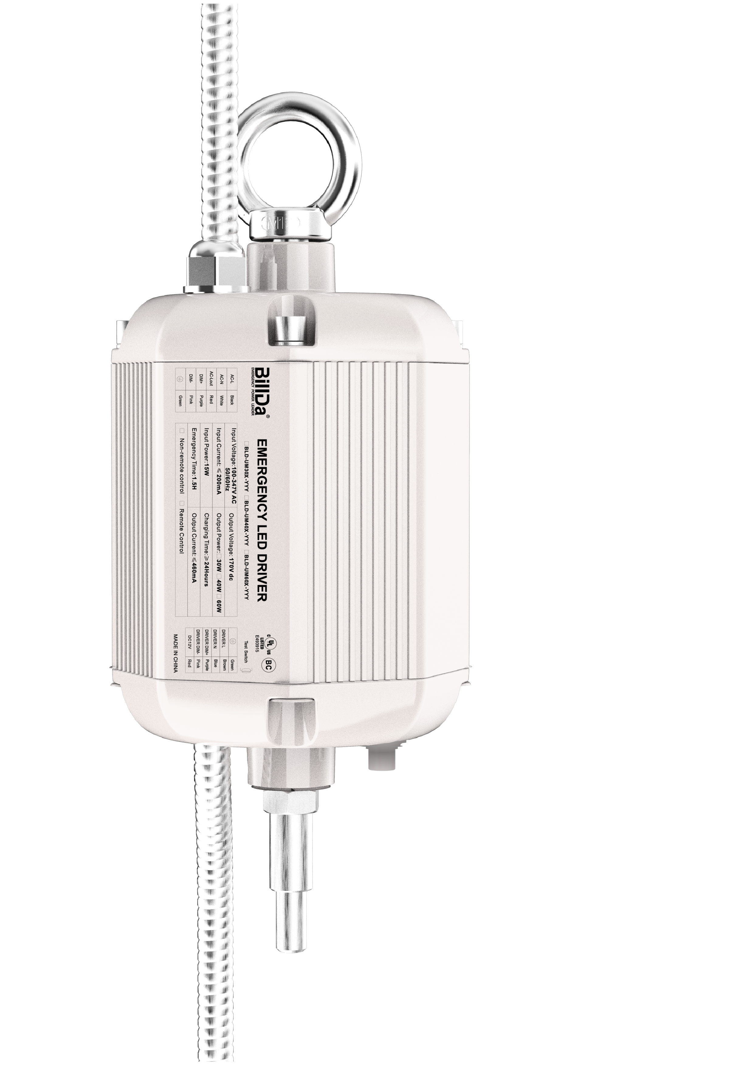 EM60-UMB/170DC emergency driver