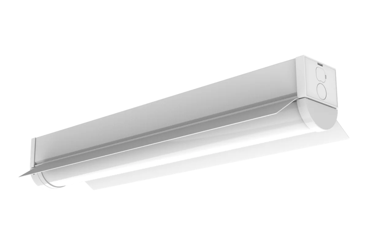 Hallmark LED linear strip with the flat lens and reflector