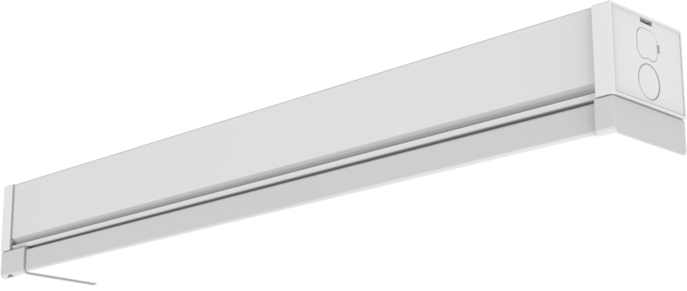 LLSN Hallmark · Flat lens · White finish