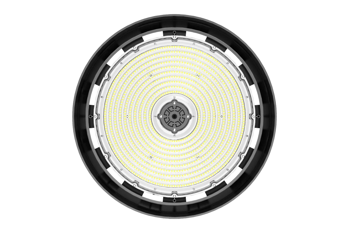 Jupiter-II LRHB400 LED round high bay lens face