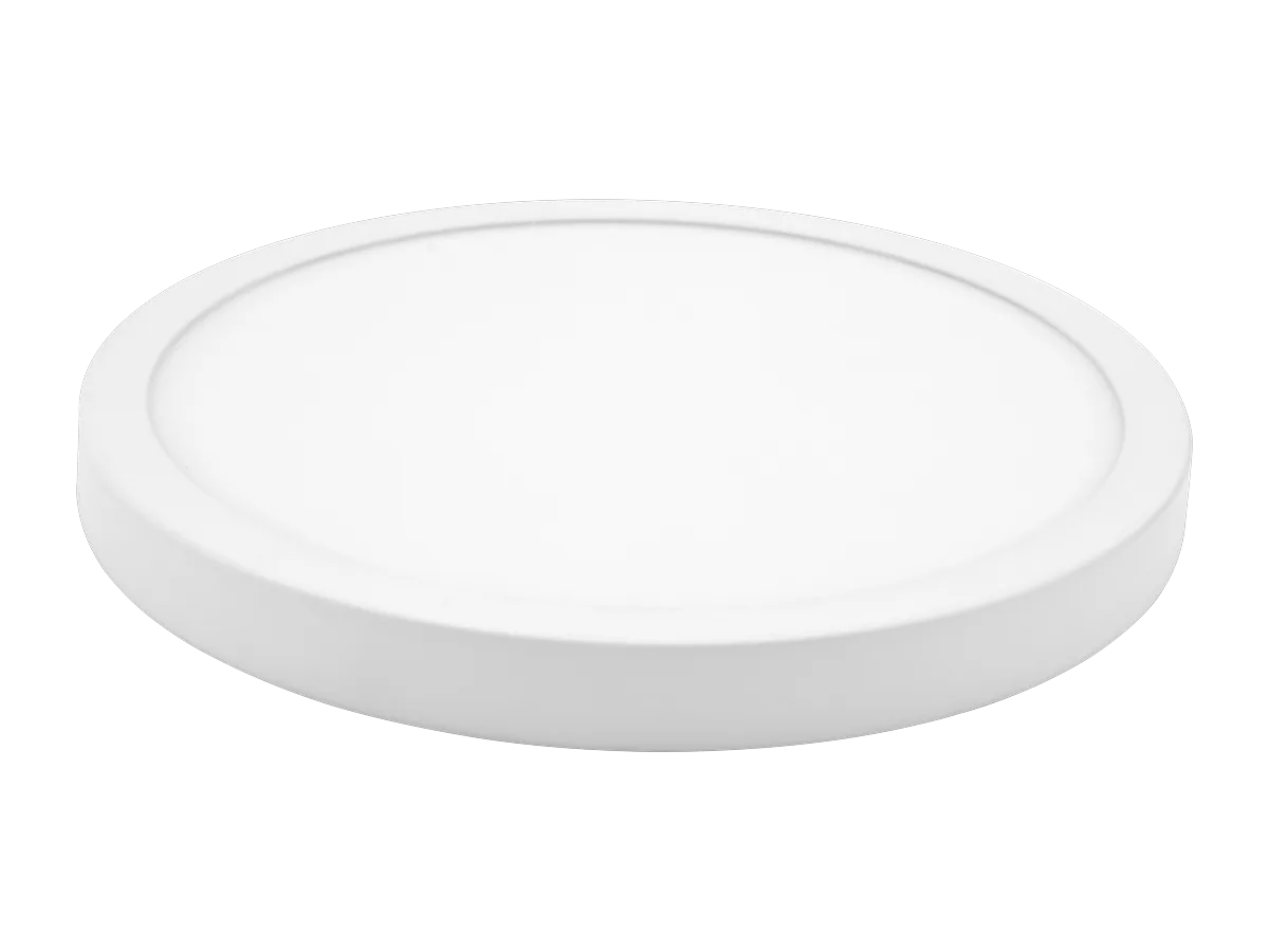 Eclipse 9 in round surface downlight in white