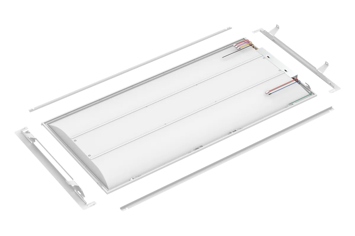 retroARCH-T1 door kit with its end brackets and trim brackets