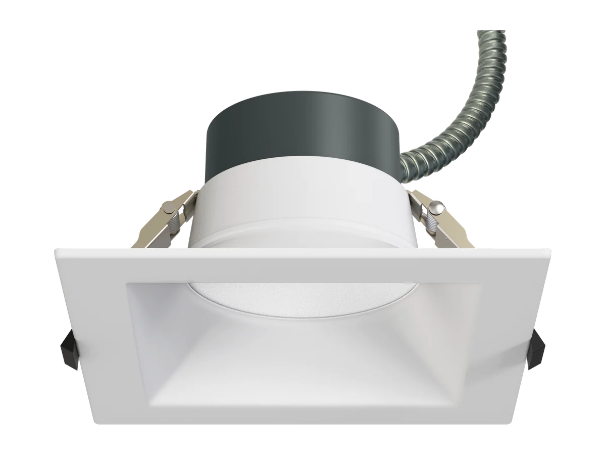 Solstice 6 in square downlight, side view