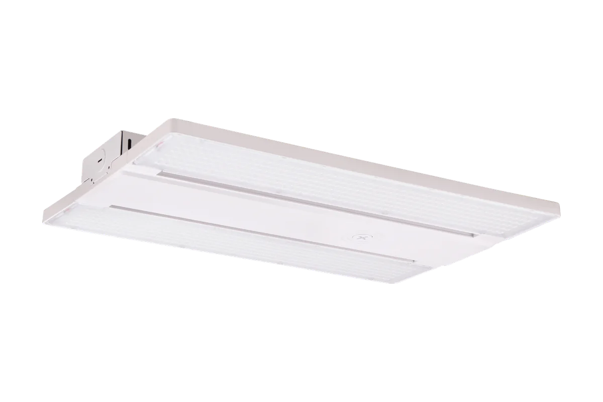 Titan LLHB320 LED linear high bay, 320 W class, three-quarter view